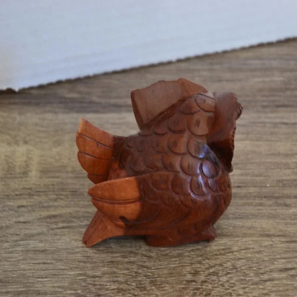 Hand Carved  Owl Decor - Picture 3 of 9